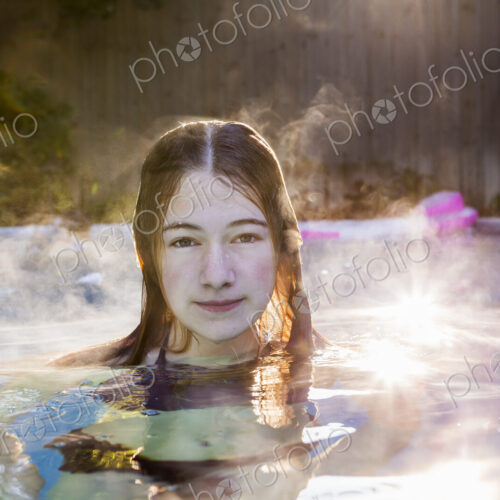13 year old girl swimming in a pool 13 year old girl swimming in a pool