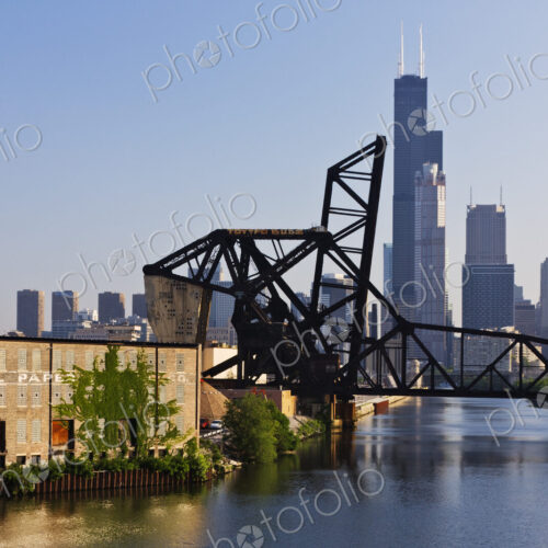 18th Street Lift Bridge in Chicago