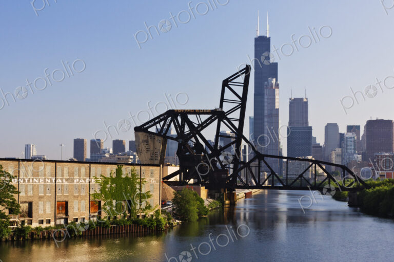 18th Street Lift Bridge in Chicago