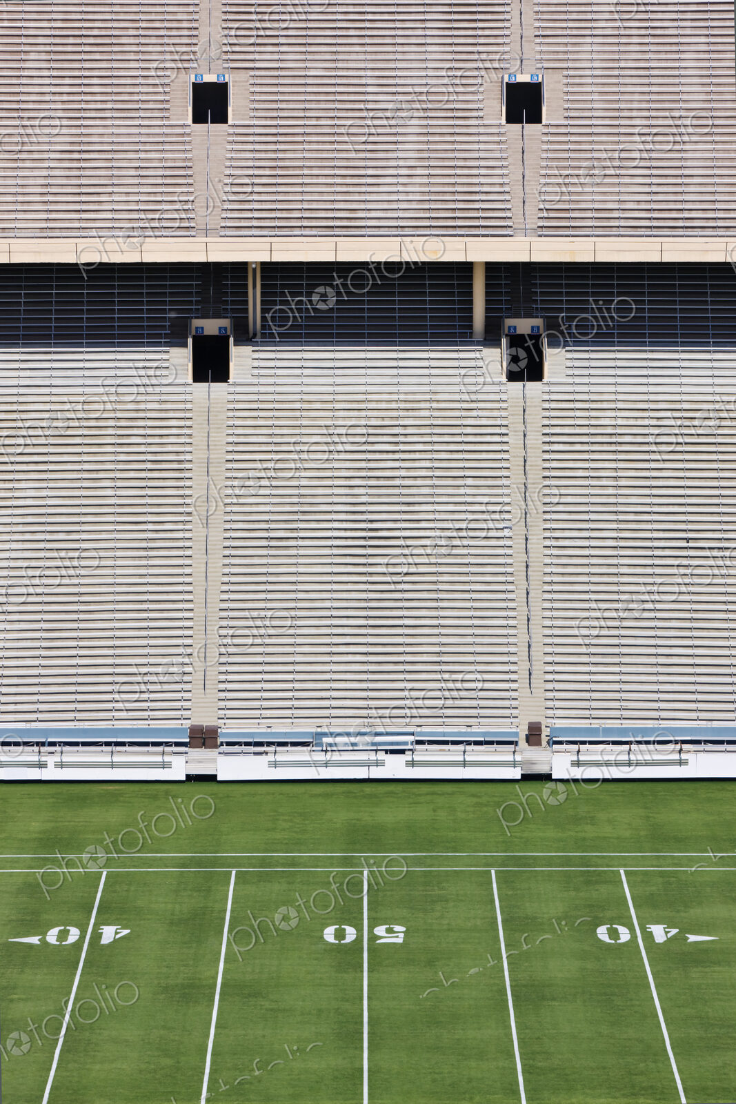 50 Yard Line and Seating