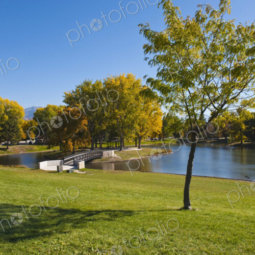 A Bridge Crossing Water to an Island A Bridge Crossing Water to an Island
