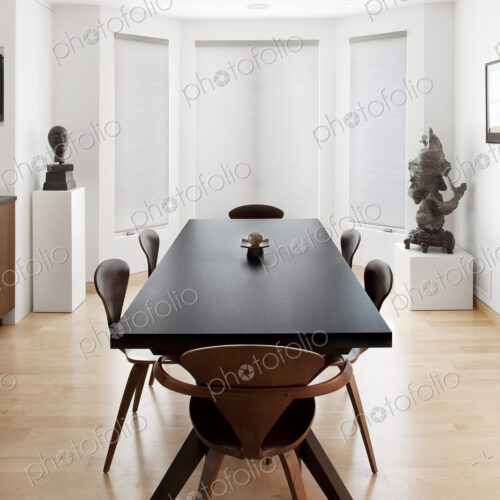 A Modern Dining Room Interior