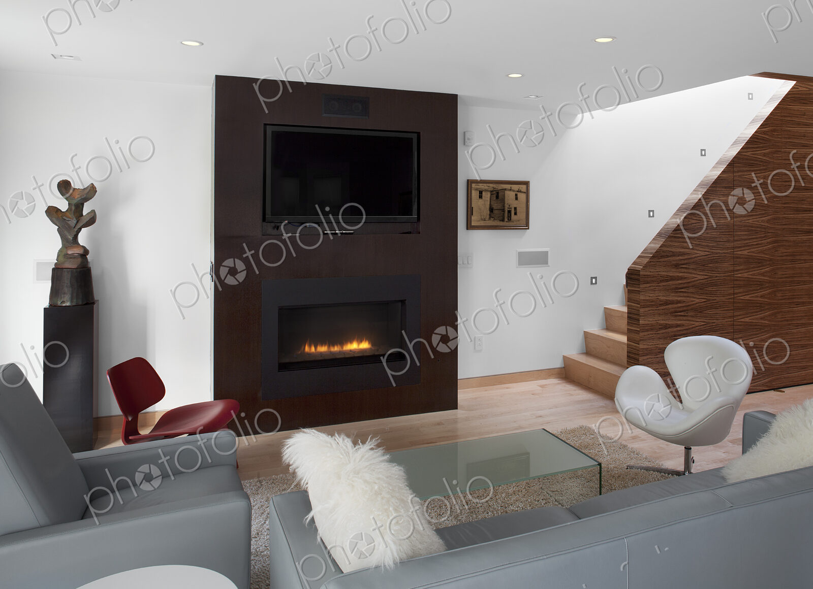 A Modern Living Room Interior