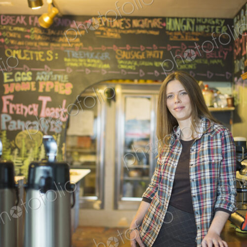 A coffee shop and cafe in High Falls called The Last Bite. A woman leaning on the… A coffee shop and cafe in High Falls called The Last Bite. A woman leaning on the…