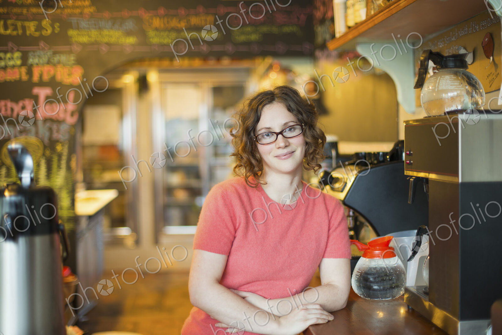 A coffee shop and cafe in High Falls called The Last Bite. A woman leaning on the…