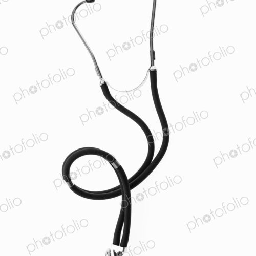A doctor's stethoscope, a diagnostic instrument for assessment of health. Black… A doctor's stethoscope, a diagnostic instrument for assessment of health. Black…