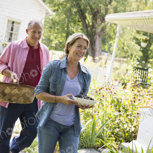 A family summer gathering at a farm. A shared meal, a homecoming.