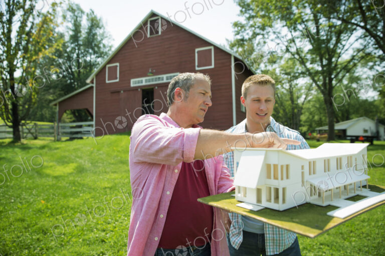 A family summer gathering at a farm. A shared meal, a homecoming.