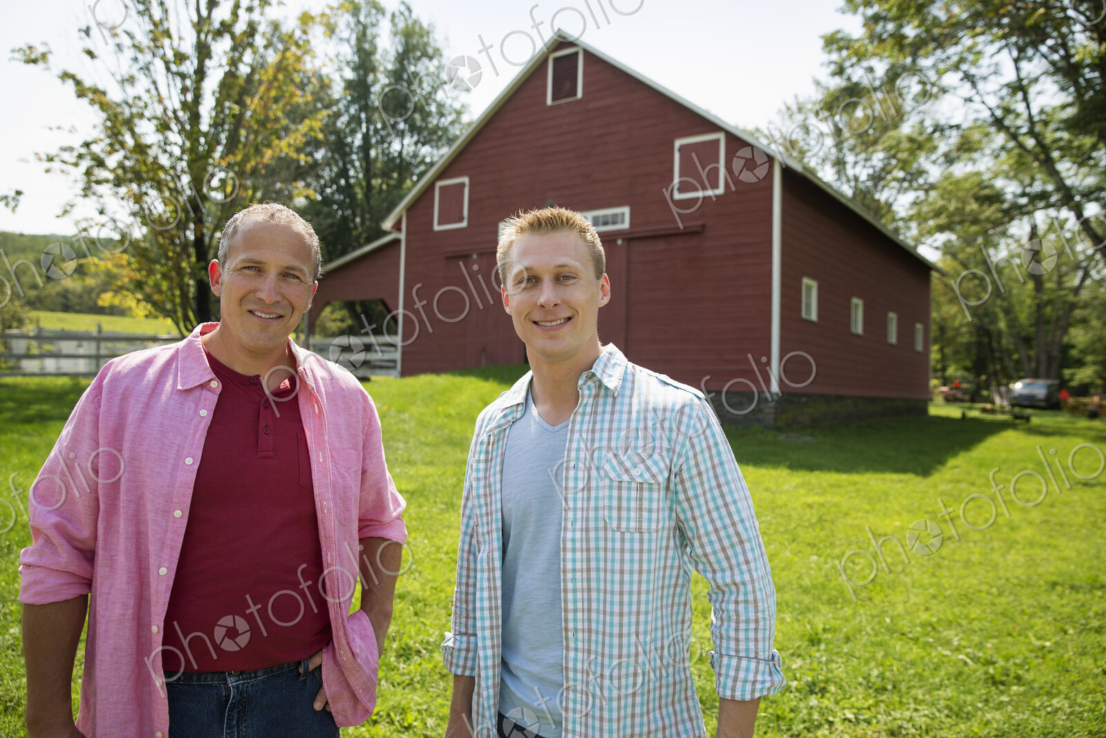 A family summer gathering at a farm. A shared meal, a homecoming.