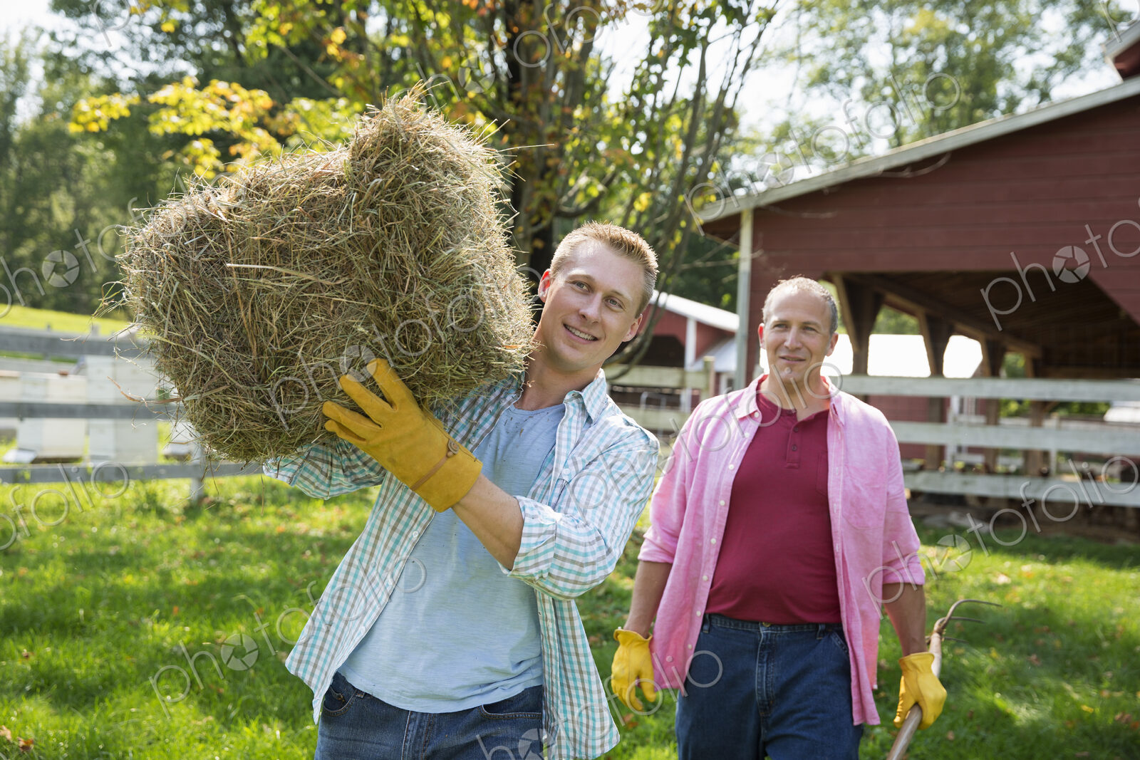 A family summer gathering at a farm. A shared meal, a homecoming.