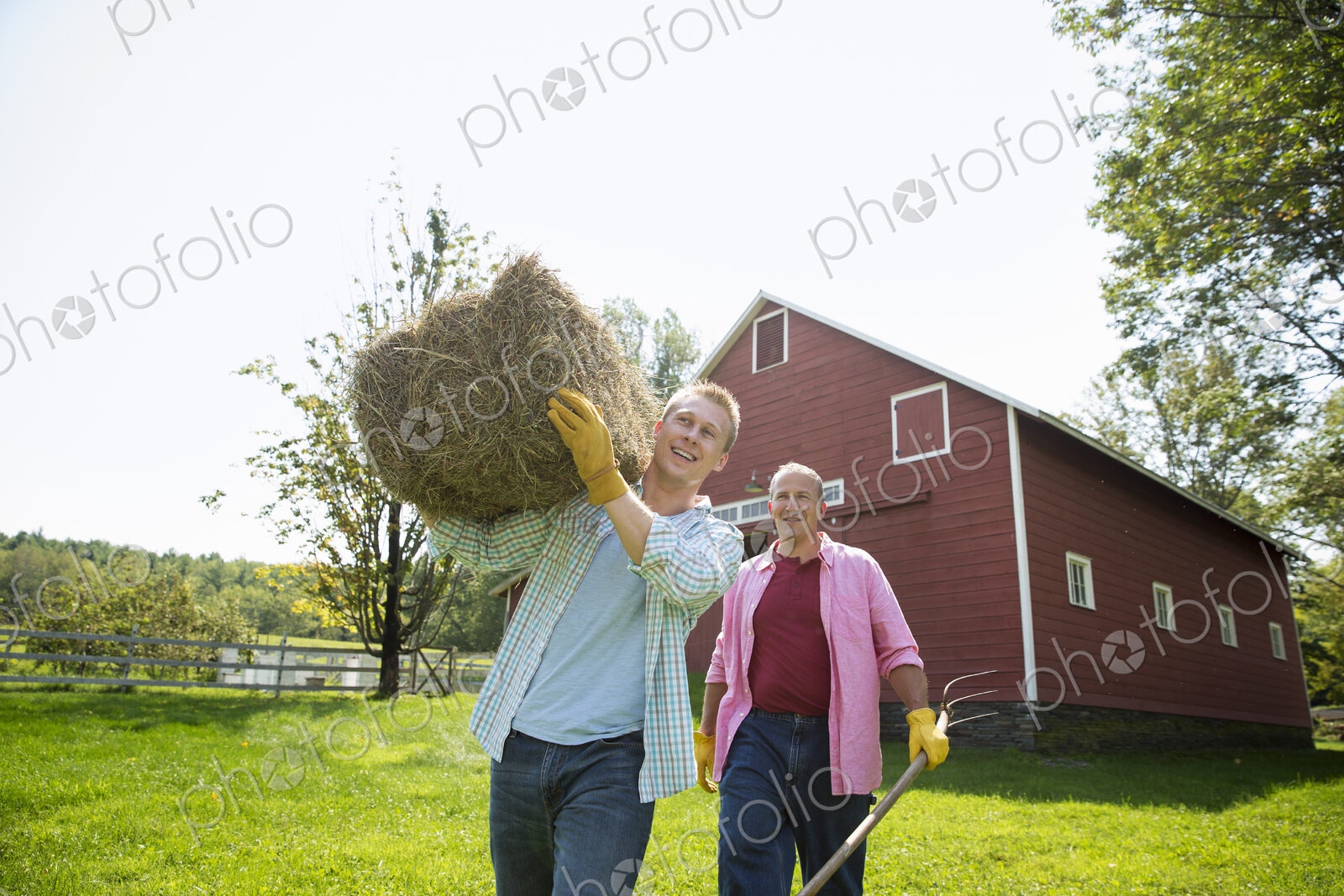 A family summer gathering at a farm. A shared meal, a homecoming.