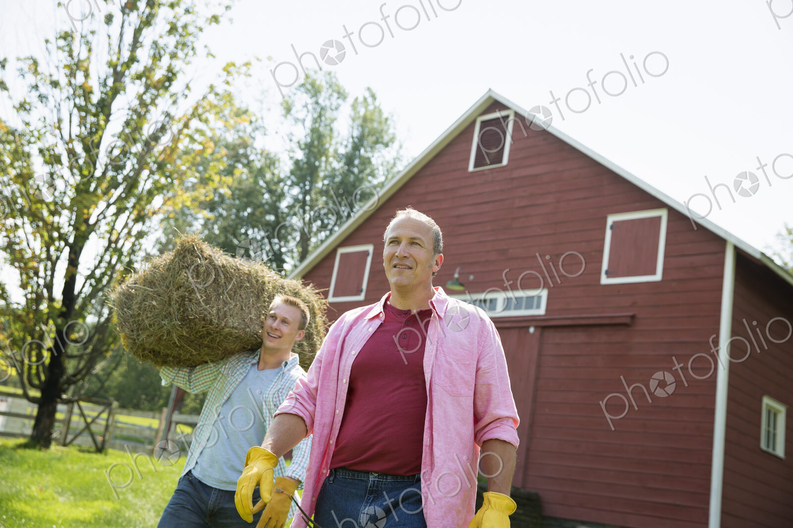A family summer gathering at a farm. A shared meal, a homecoming.