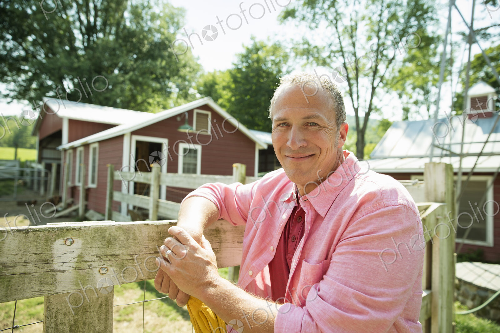 A family summer gathering at a farm. A shared meal, a homecoming.