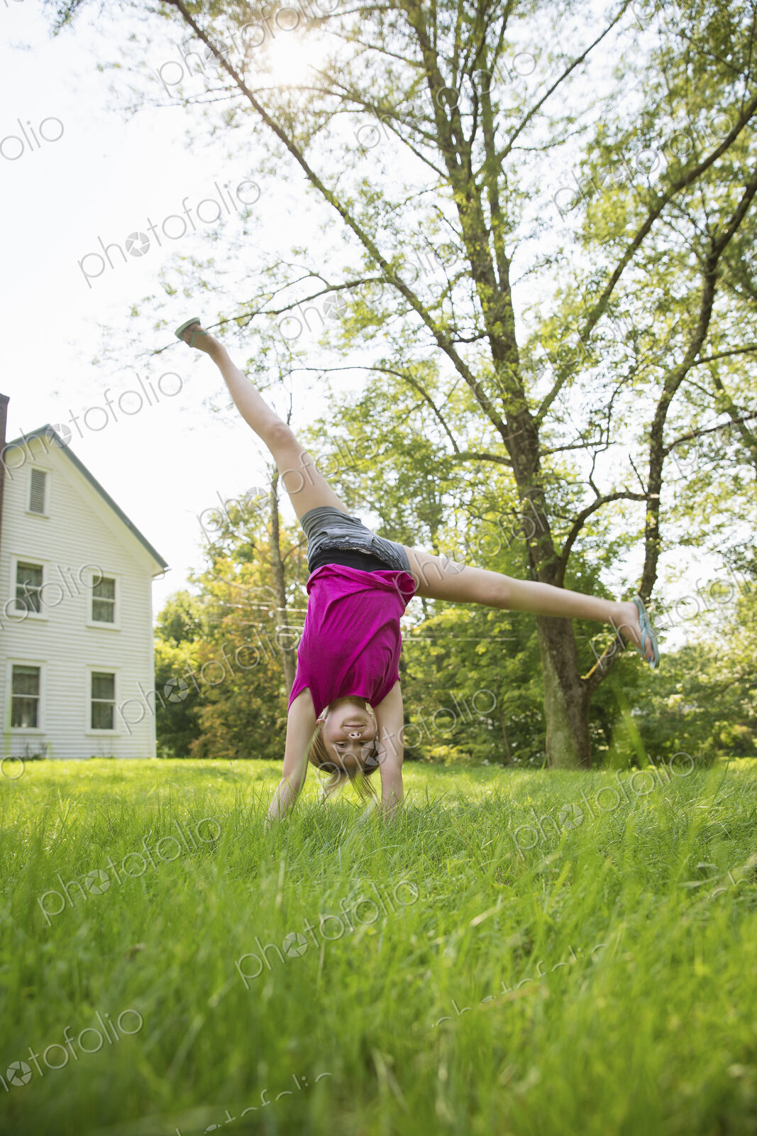 A family summer gathering at a farm. A shared meal, a homecoming.