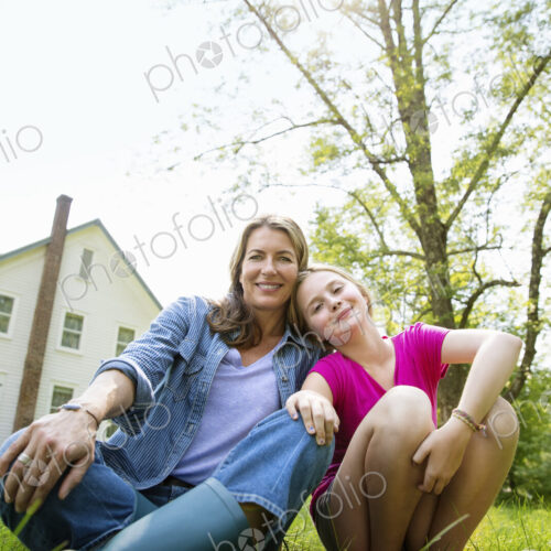 A family summer gathering at a farm. A shared meal, a homecoming.