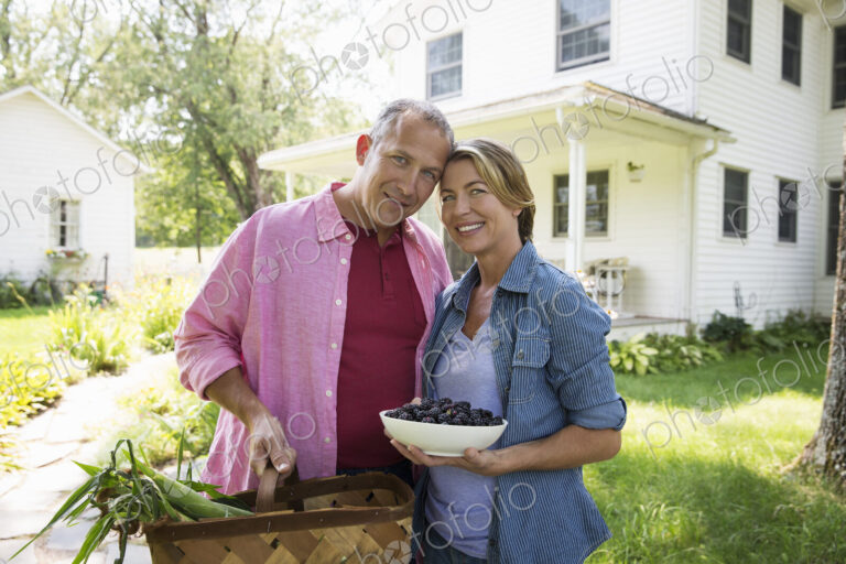 A family summer gathering at a farm. A shared meal, a homecoming.