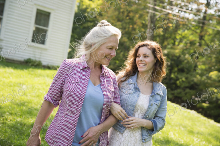 A family summer gathering at a farm. A shared meal, a homecoming.