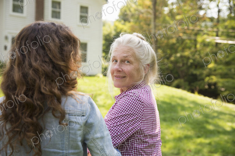 A family summer gathering at a farm. A shared meal, a homecoming.