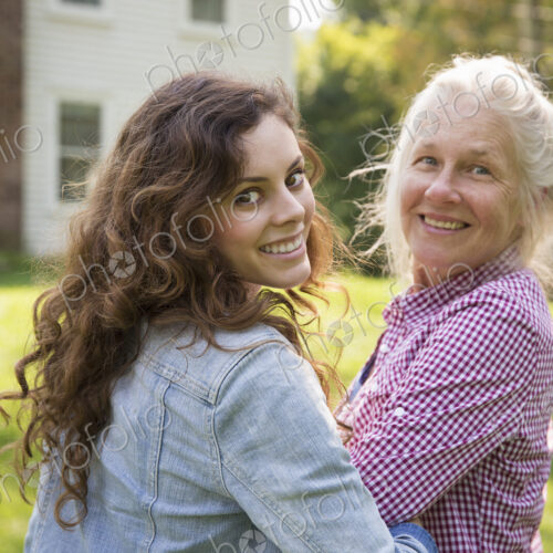 A family summer gathering at a farm. A shared meal, a homecoming.
