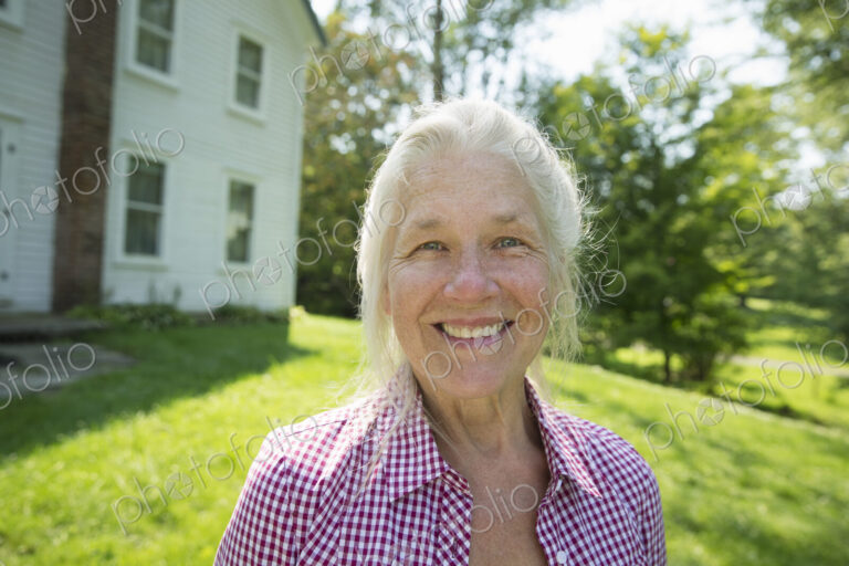 A family summer gathering at a farm. A shared meal, a homecoming.