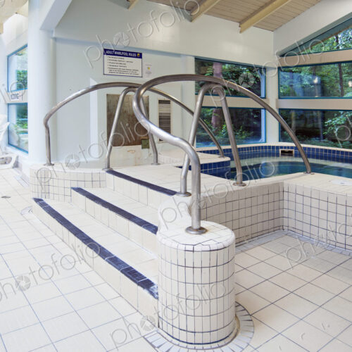 A jacuzzi or whirlpool at a leisure centre. A jacuzzi or whirlpool at a leisure centre.