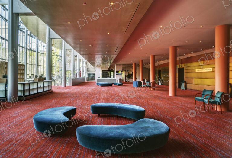 A large open space in a hospitality or business venue, conference centre hotel, public…