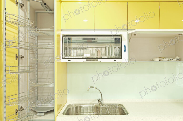 A modern fitted kitchen