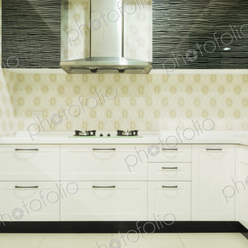 A modern fitted kitchen A modern fitted kitchen