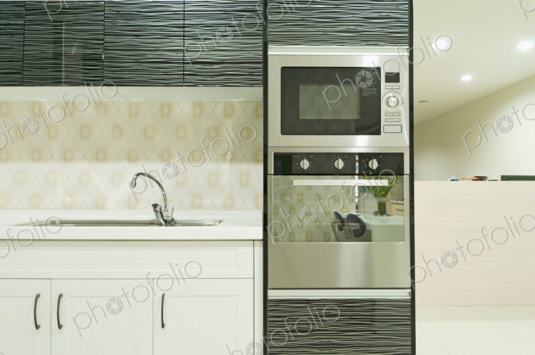 A modern fitted kitchen