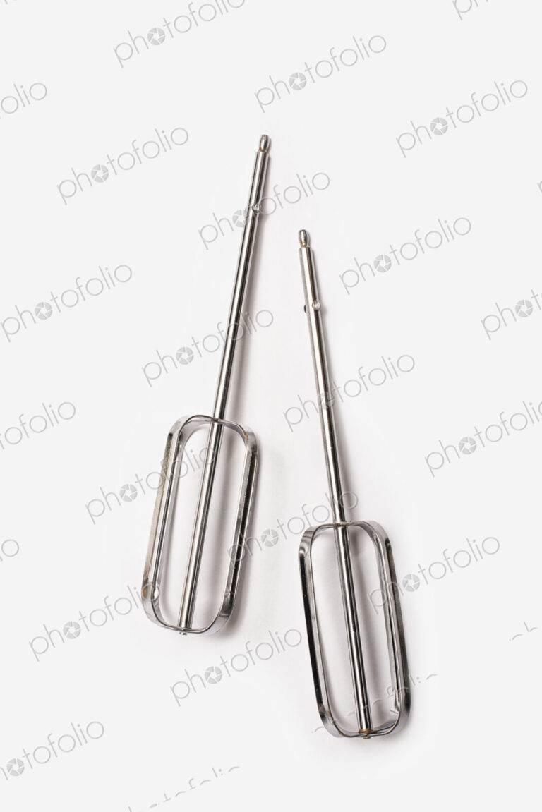 A pair of Mixing Beaters for an electric handheld mixer.