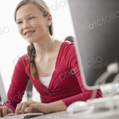 A school room, computer laboratory or lab with rows of computer monitors and seating.… A school room, computer laboratory or lab with rows of computer monitors and seating.…