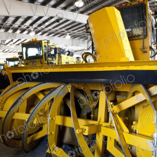 A snow clearing machine, a truck for winter snow removal A snow clearing machine, a truck for winter snow removal