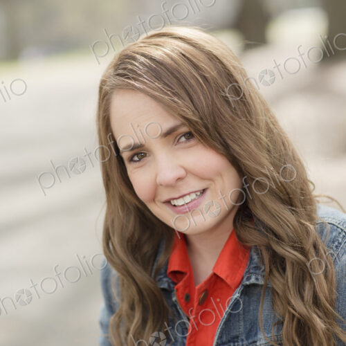 A young woman in Central Park.