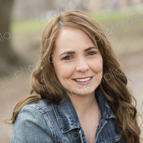 A young woman in Central Park.