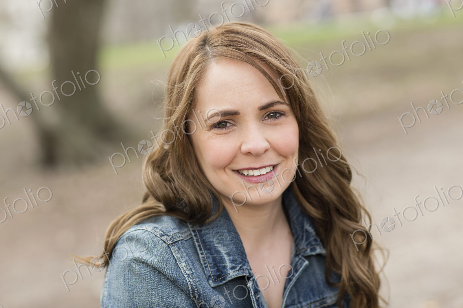 A young woman in Central Park.