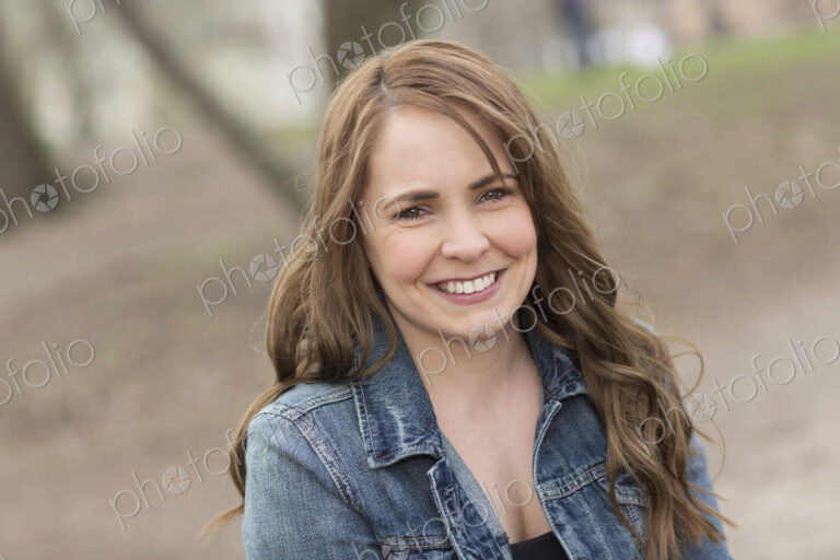 A young woman in Central Park.