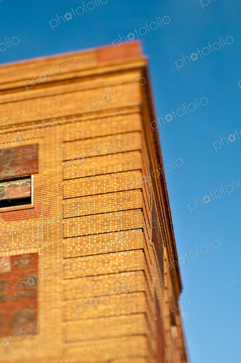 Abandoned Brick Building