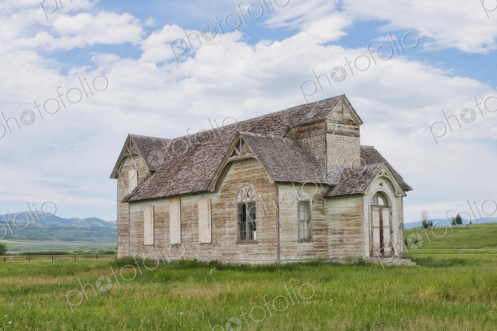 Abandoned Countryside Church