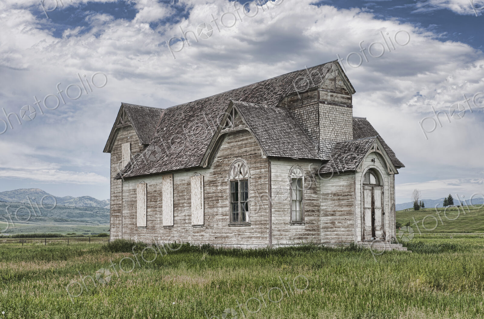 Abandoned Countryside Church
