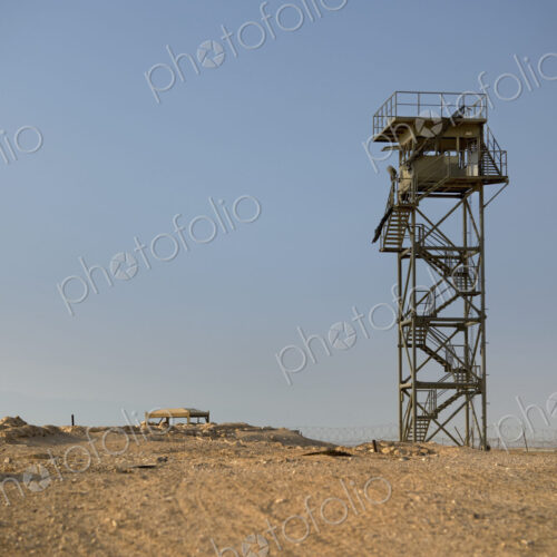 Abandoned Watchtower in the Desert