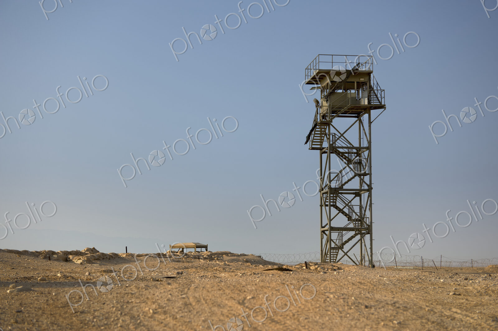 Abandoned Watchtower in the Desert