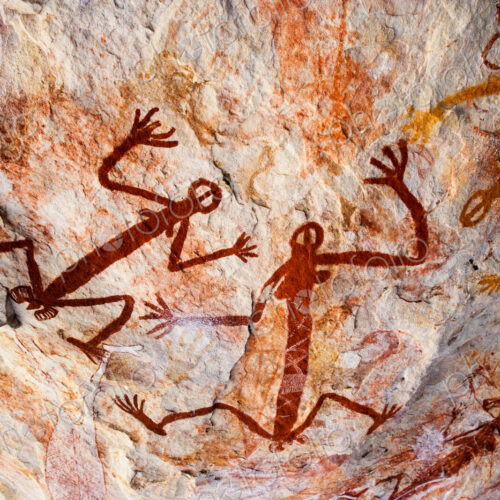 Aboriginal pictograph, Kakadu National Park, Arnhem Land, Australia Aboriginal pictograph, Kakadu National Park, Arnhem Land, Australia