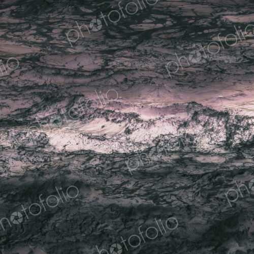 Abstract of churning ocean water and waves,