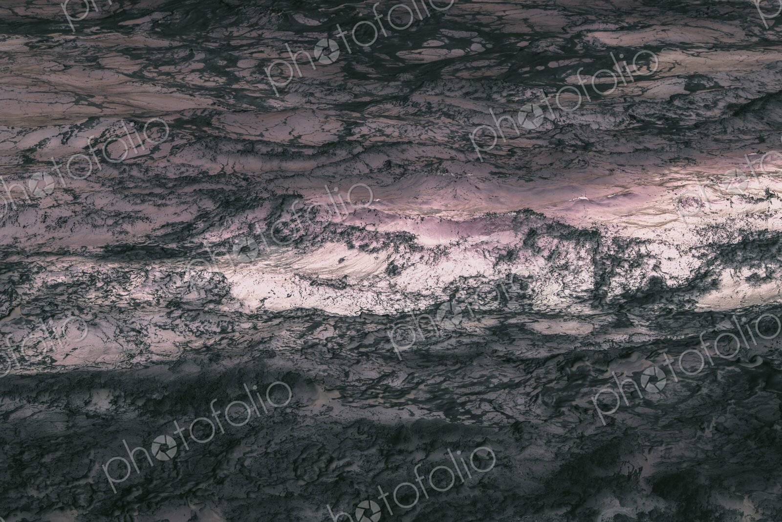 Abstract of churning ocean water and waves,