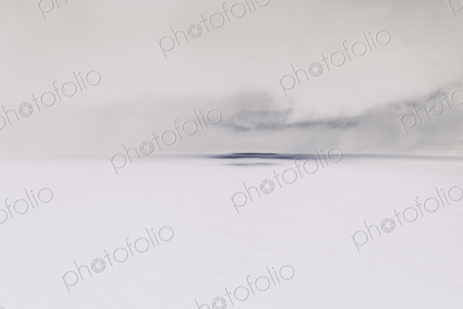 Abstract of clearing storm over vast ocean at dusk, Oregon
