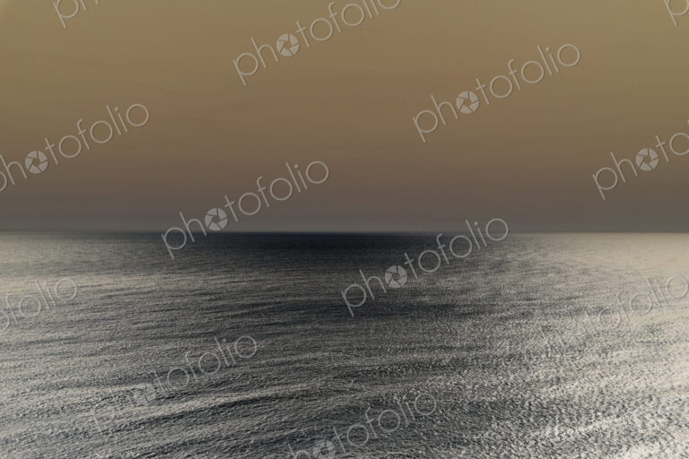 Abstract of vast ocean and sky at dusk