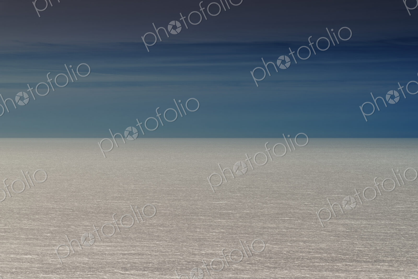 Abstract of vast ocean and sky at dusk