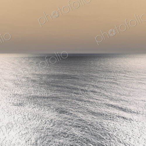 Abstract of vast ocean and sky at dusk Abstract of vast ocean and sky at dusk