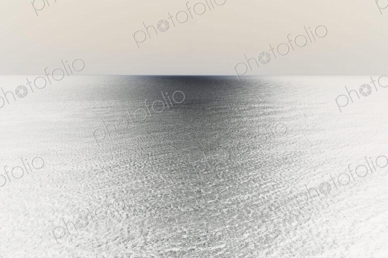 Abstract of vast ocean and sky at dusk