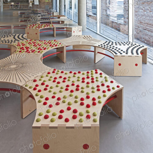 Abstractly Designed Benches
